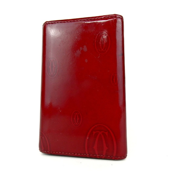 Authentic Cartier happy birthday 6 series key holder leather[Used] - Picture 6 of 12